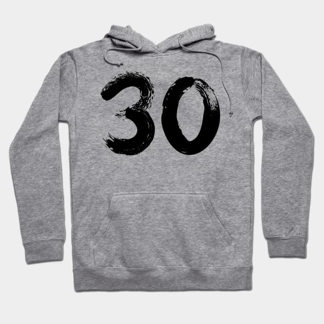 Number 30 Hoodie by Erena Samohai